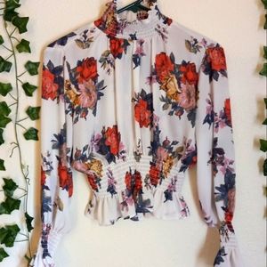 Flowery Blouse